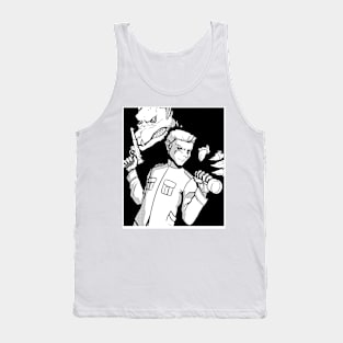 Monster in the Shadow Tank Top